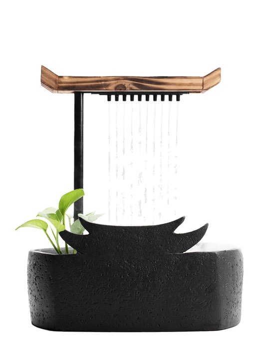 Fontaine d'intérieur Architectural Chinois