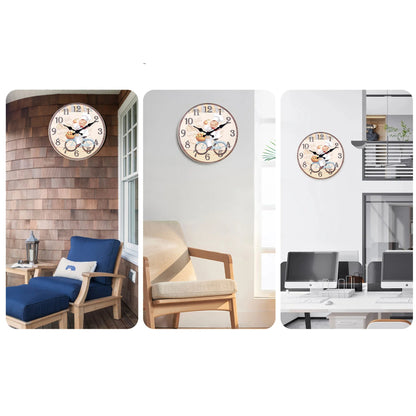 Horloge Murale Rétro Chef Italien à Vélo