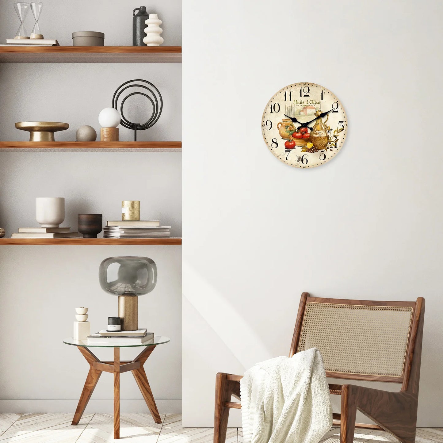 Horloge Murale Rétro Provençale