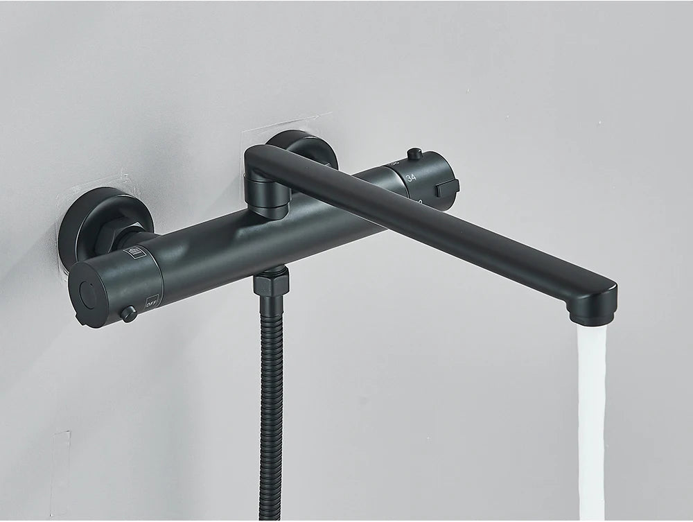 Mitigeur de douche thermostatique mural