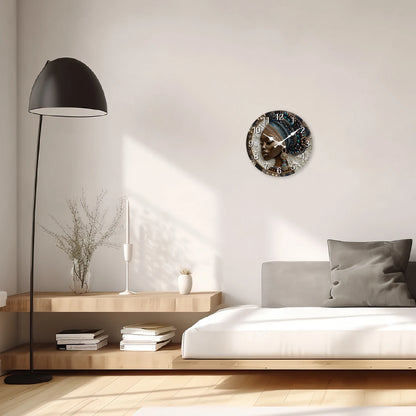 Horloge Murale Artistique Africaine