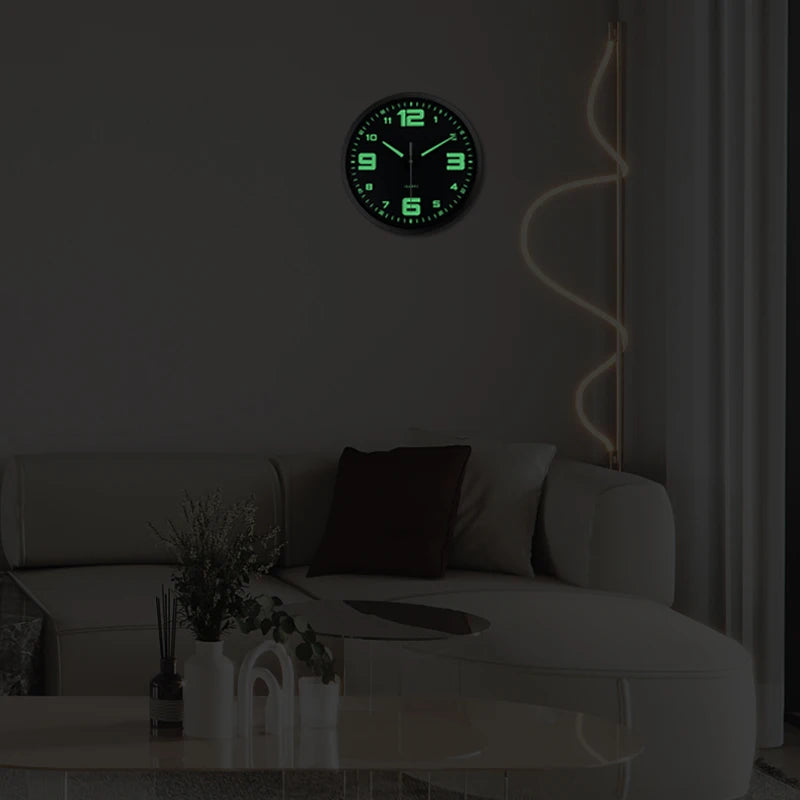 Horloge Murale Moderne - Luminescente