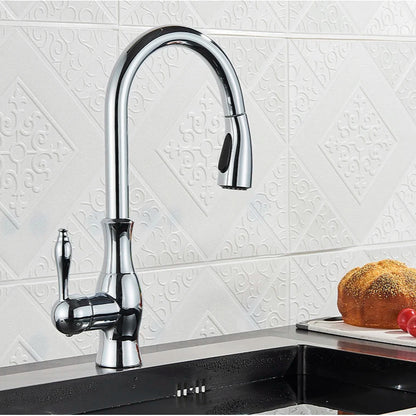 Robinet Cuisine avec Douchette Extractible – 360°