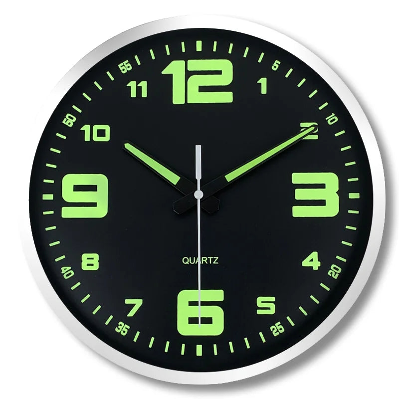 Horloge Murale Moderne - Luminescente