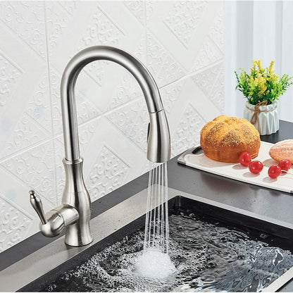 Robinet Cuisine avec Douchette Extractible – 360°