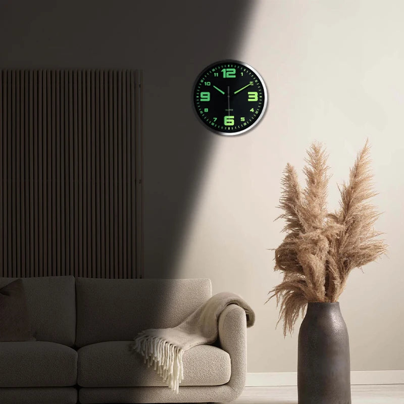 Horloge Murale Moderne - Luminescente