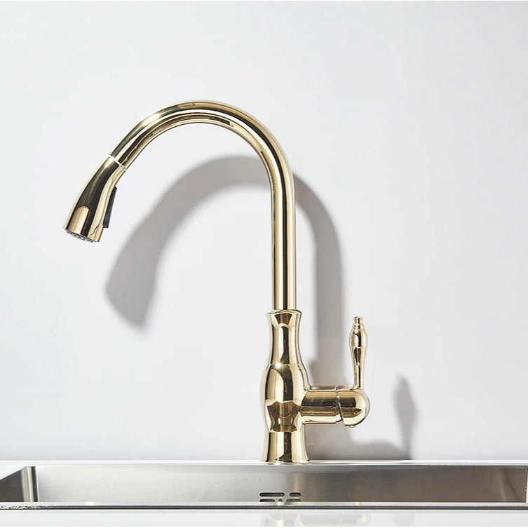 Robinet Cuisine avec Douchette Extractible – 360°