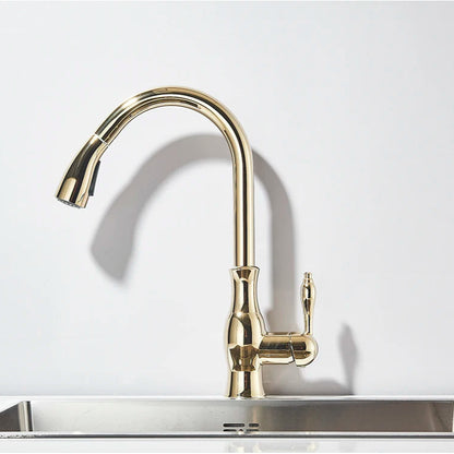 Robinet Cuisine avec Douchette Extractible – 360°