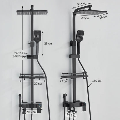 Douche Thermostatique – Double Poignée