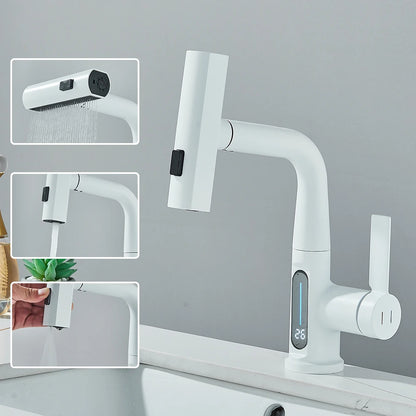 Robinet Lavabo Afficheur numerique – Capteur Infrarouge,