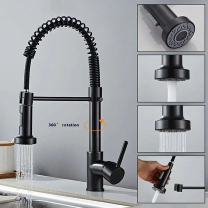 Robinet de Cuisine avec douchette extensible