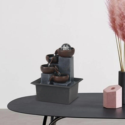 Fontaine d'intérieur Design à Boule Rotative