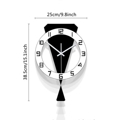 Horloge Murale - Noir et Blanc