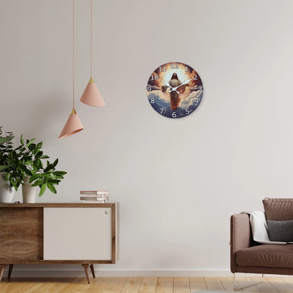 Horloge Murale Artistique - Design Jésus Ressuscité