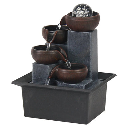 Fontaine d'intérieur Design à Boule Rotative