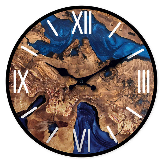 Horloge Murale - Chiffres Romains Moderne