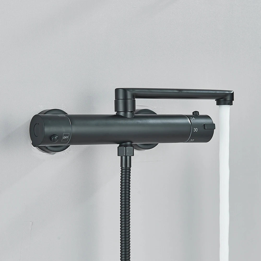 Mitigeur de douche thermostatique mural