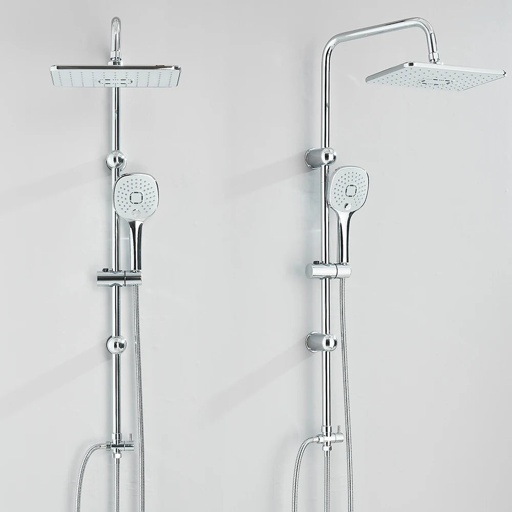 Douche Thermostatique - Douche Pluie – Hauteur Réglable, Design Moderne