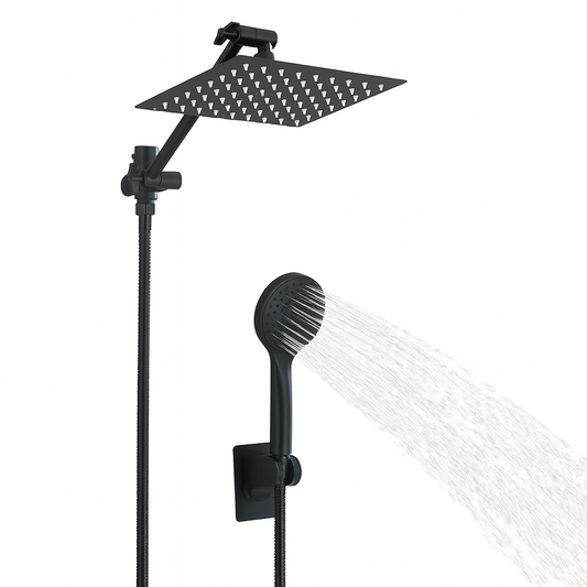 Douche pluie - Douchette + Douche suspendu - 3 modes