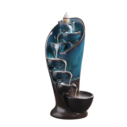Porte Encens Céramique Créatif | Brûleur d'Encens Cascade